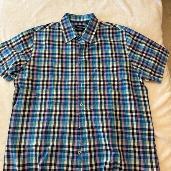 Van Heusen XL Button Down Short sleeve New - Picture 1 of 2